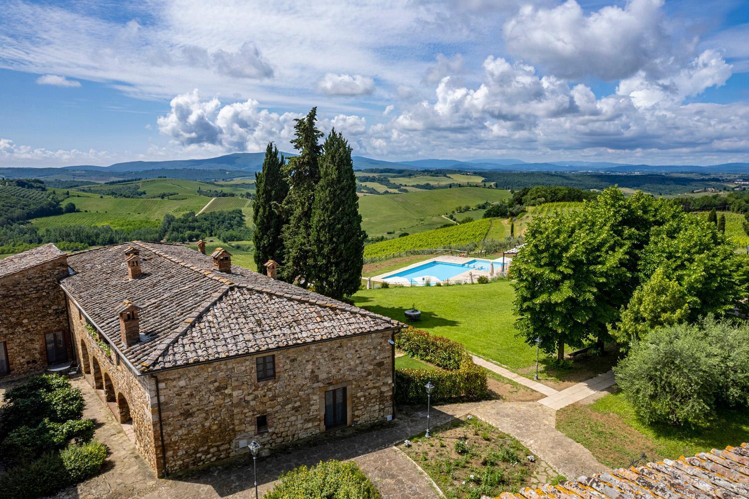 Relais Riserva Di Fizzano Apartamento Castellina in Chianti Exterior foto